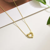 Heart-Shaped Necklace - S925 Silver