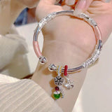 Floral Bracelet - S999 Silver