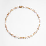 White Pearl Necklace - S925 Silver