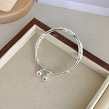 Floral Bracelet - S999 Silver