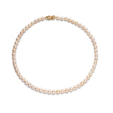 White Pearl Necklace - S925 Silver